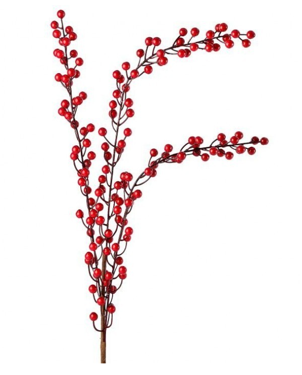 Triple Red Berry Spike Spray