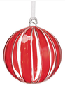 Peppermint Striped Ornament (2-Sizes)