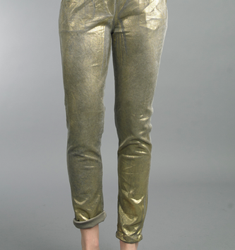 Tempo Paris Tie Waist Gold Wash Pants By: Tempo Paris Tempo Paris Tie Waist Gold Wash Pants By: Tempo Paris