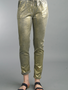 Tempo Paris Tie Waist Gold Wash Pants By: Tempo Paris