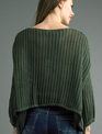 Tempo Paris Knit Crop Sweater By: Tempo Paris (2-Colors)