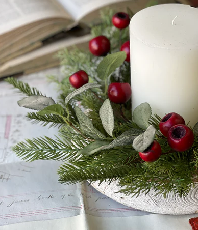 Fireside Crabapple Candle Ring