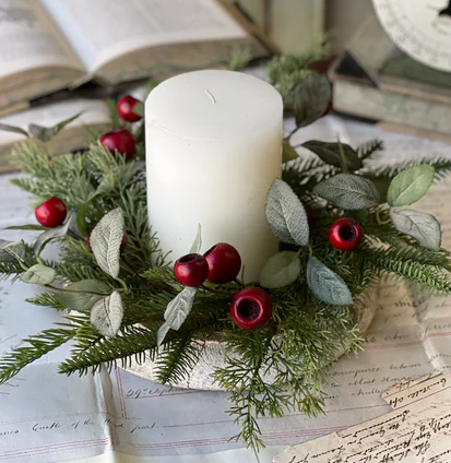 Fireside Crabapple Candle Ring