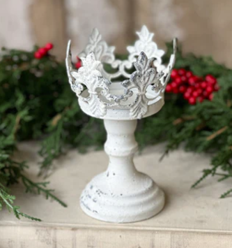 Filigree Metal Candlestick (2-Sizes)