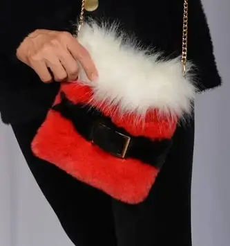 Festive Santa Crossbody