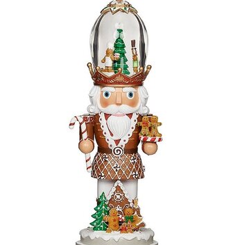 Lighted Musical Rotating Hat Nutcracker