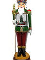 LED Musical Nutcracker w/ Rotating Tree