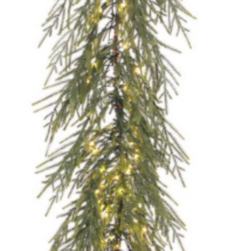 6-ft LED Norfolk Pine Garland