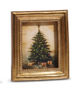 6'' Glided Christmas Framed Art