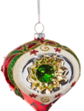 Vintage Glass Patterned Ornament (3-Styles)