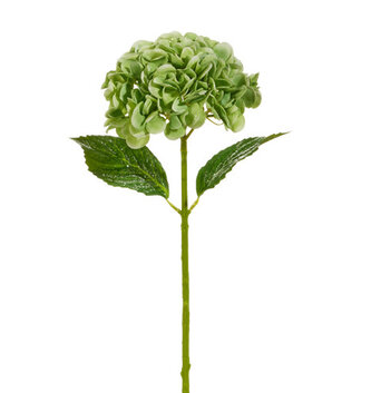 19" Iced Hydrangea Spray