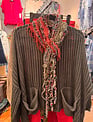 Handmade Trailing Wildflower Scarf By: Monkey Mango