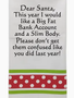 Dear Santa Christmas Towel
