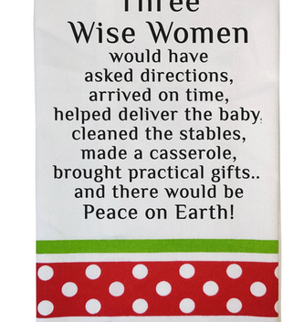 Three Wise Women Christmas Towel
