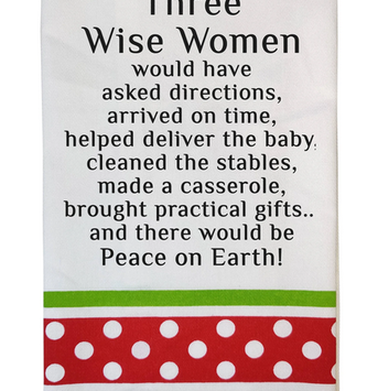 Three Wise Women Christmas Towel