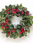 Christmas Splendor Natural Wreath