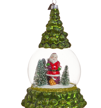 Christmas Tree Snowglobe Ornament (2-Styles)