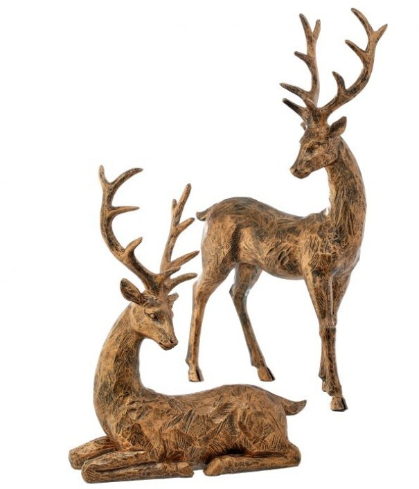 Set of 2 Highland Deer