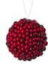 Shiny Red Berry Ball Ornament