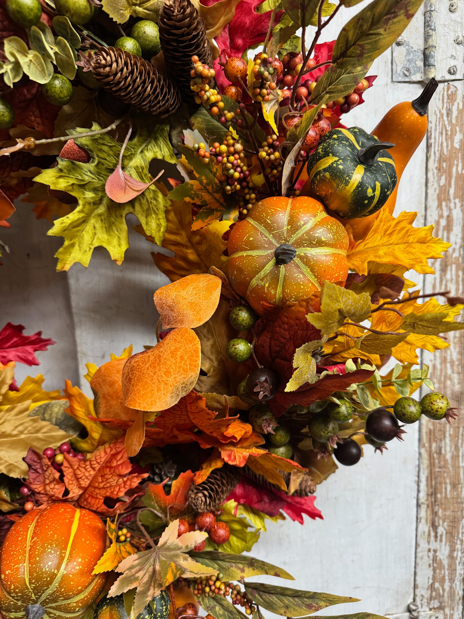 Custom Autumn Bounty Wreath