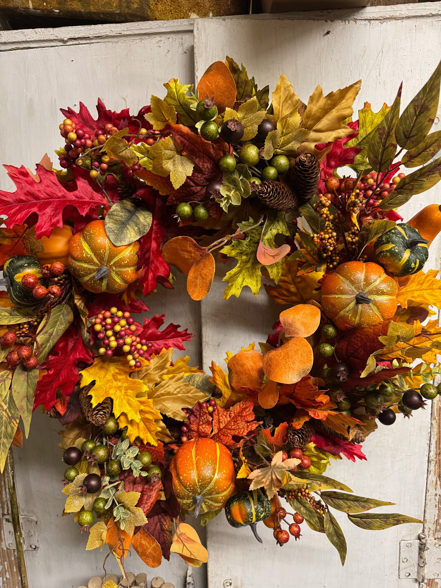 Custom Autumn Bounty Wreath