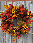 Custom Harvest Splendor Wreath