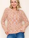 Multi Weave Harvest Sweater by: Staccato