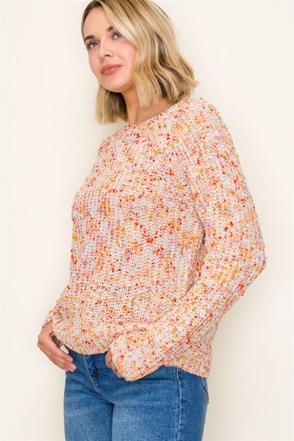 Multi Weave Harvest Sweater by: Staccato