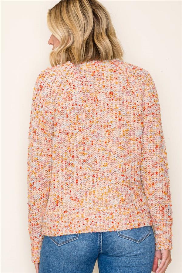 Multi Weave Harvest Sweater by: Staccato