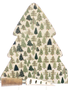 Mango Wood Tree Forest Cheese Board Set