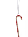 Crystal Candy Cane Ornament