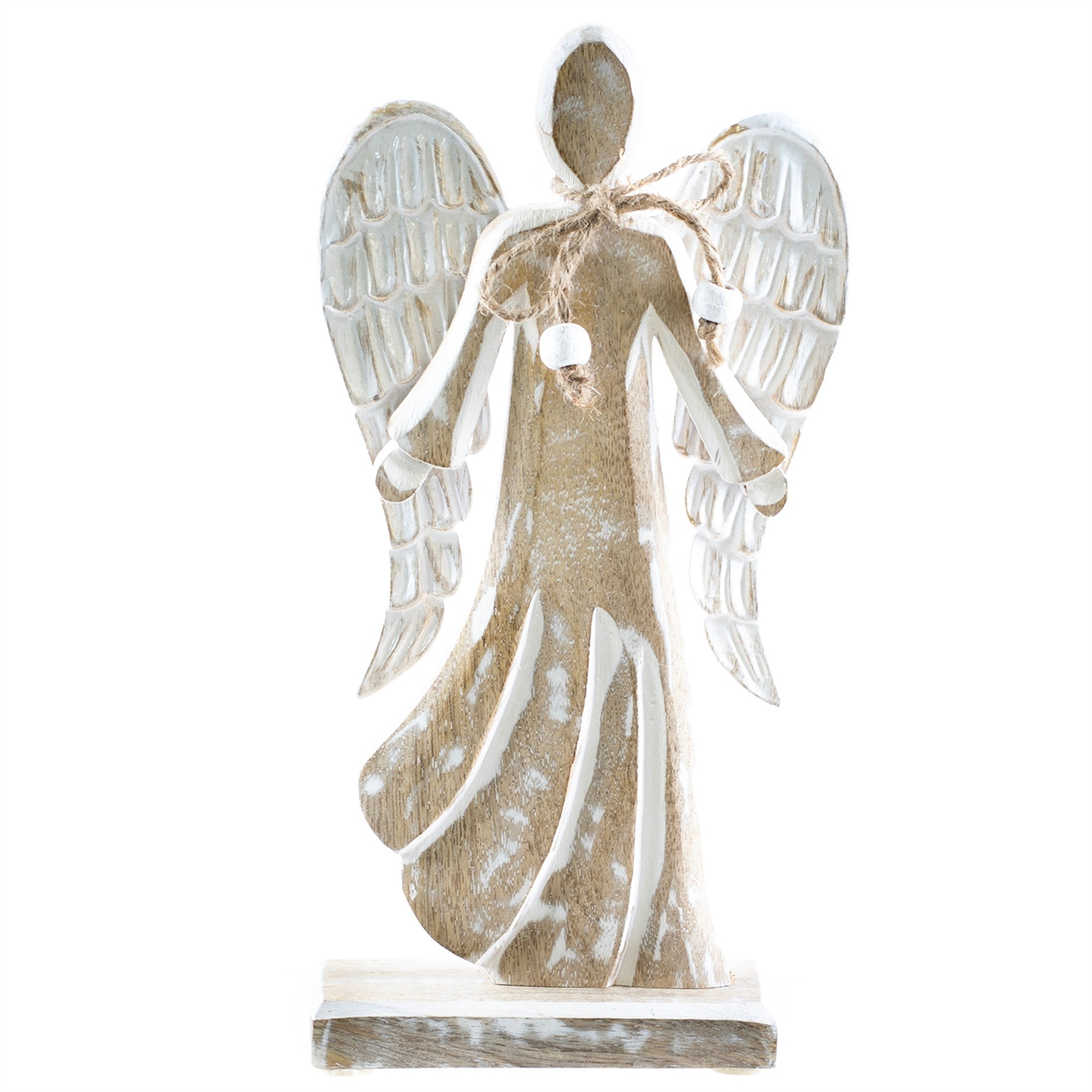 Mango Wood Angel (2-Sizes)
