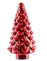 Red Mercury Glass Antiqued Christmas Tree (3-Sizes)