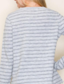 Staccato Striped Crewneck Pull Over Sweater By: Staccato