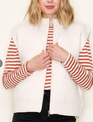 Staccato Mock Neck Zipper Sweater Vest By: Staccato (3-Colors)