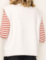 Staccato Mock Neck Zipper Sweater Vest By: Staccato (3-Colors)