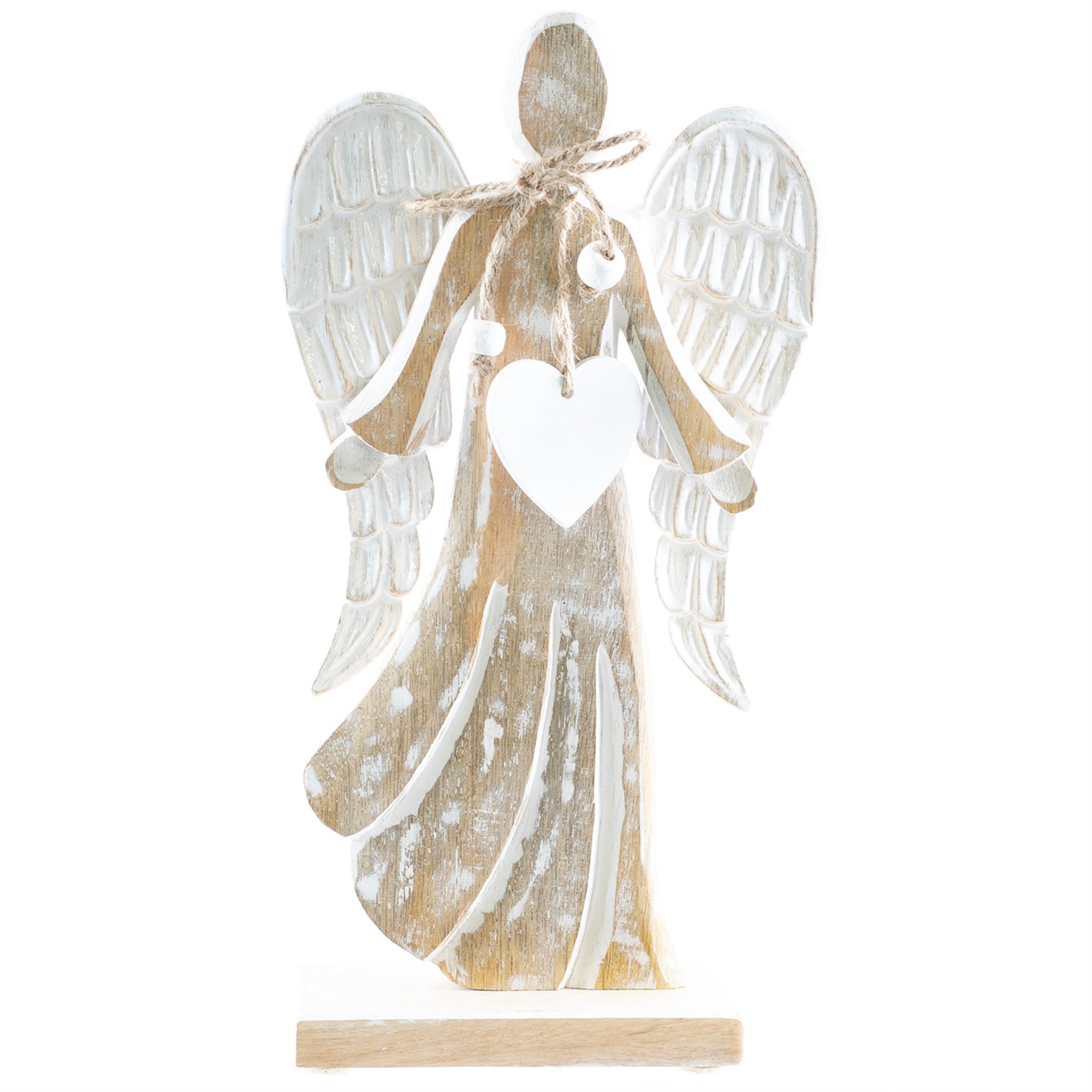 Mango Wood Angel (2-Sizes)