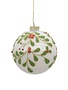 Beaded Boxwood Ornament