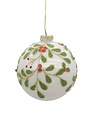 Beaded Boxwood Ornament