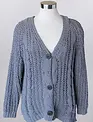 Cable Knit Cardigan Sweater