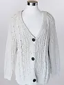 Cable Knit Cardigan Sweater