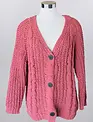 Cable Knit Cardigan Sweater