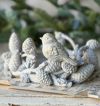 Feathered Woods Candle Holder
