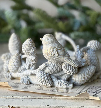Feathered Woods Candle Holder