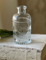 Embossed Glass Bottle