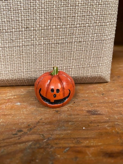 Mini Resin Jack-O-Lantern (4-Styles)