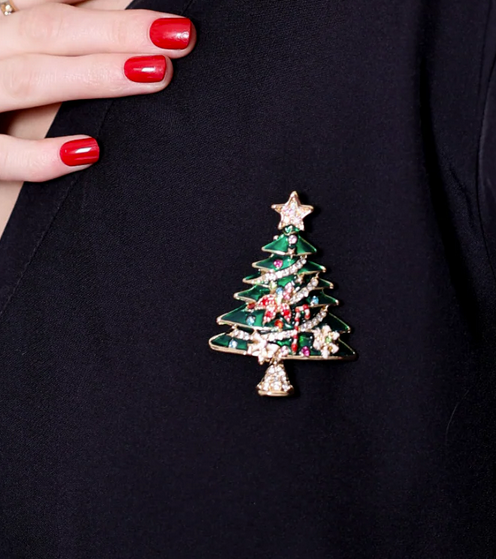 Magnetic Holiday Brooch (5-Styles)