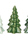 Set of 3 Iridescent Mini Christmas Trees