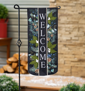 Welcome Holly Pennant