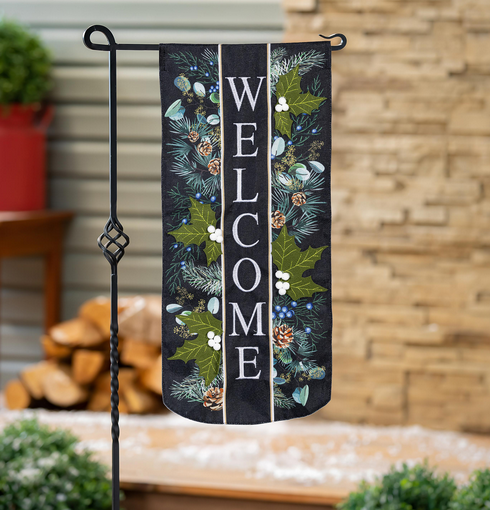 Welcome Holly Pennant